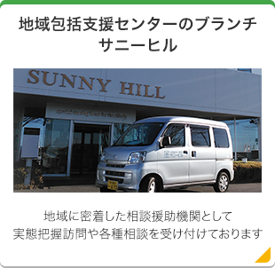 地域包括支援センターのブランチサニーヒル